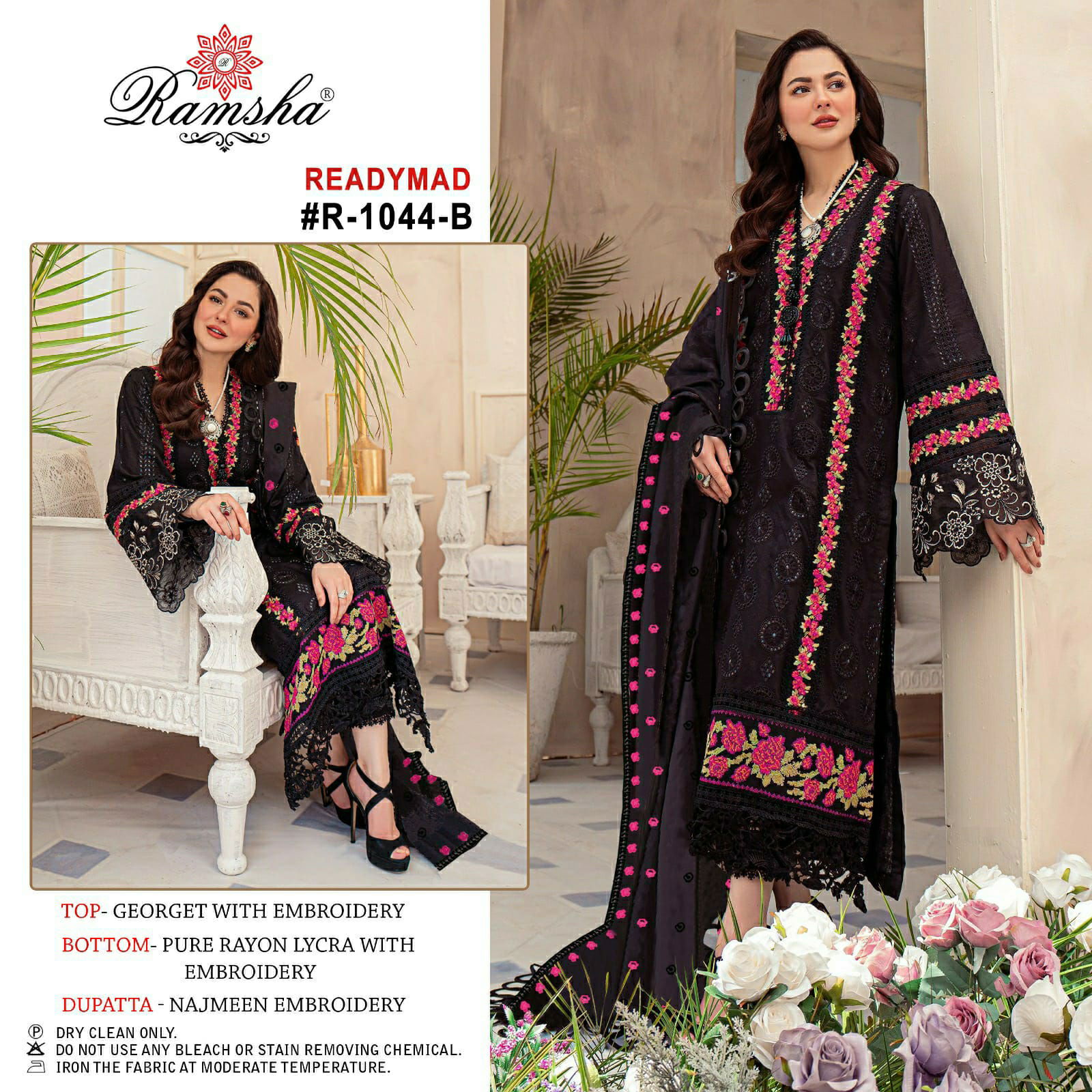 Ramsha R 1044 Readymade Pakistani Suits Catalog
